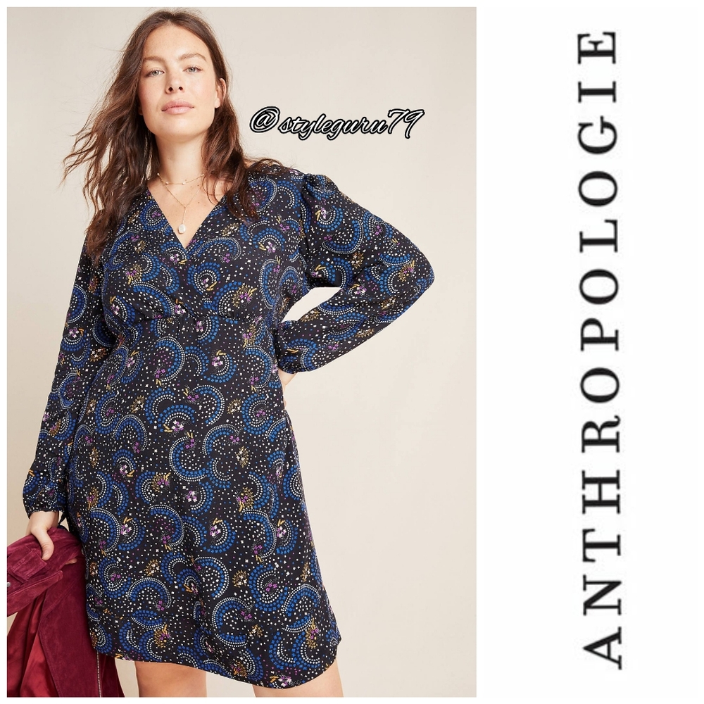 NWT, Anthropologie, Maeve Gianna Tunic Dress - Picture 3 of 3